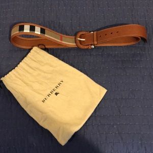 Authentic Burberry Belt